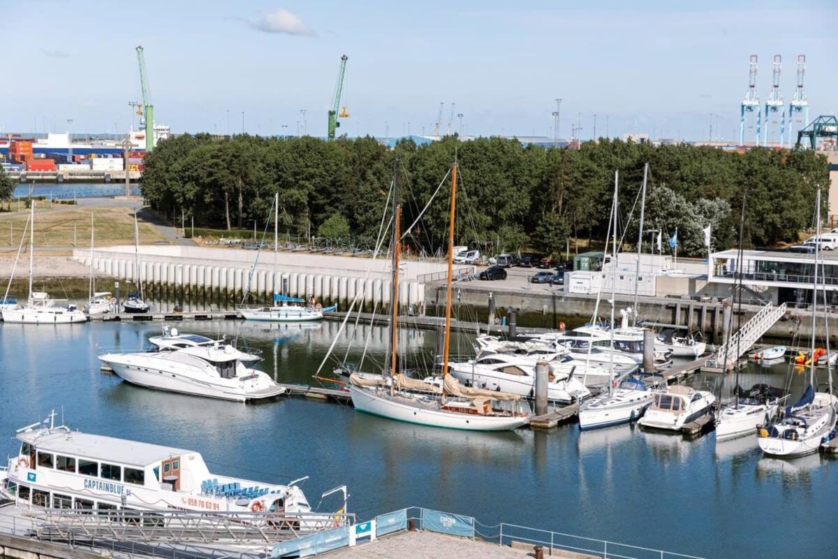 Huswell - Lovely New Apartment At The Harbor + Parking Brygge Exteriör bild