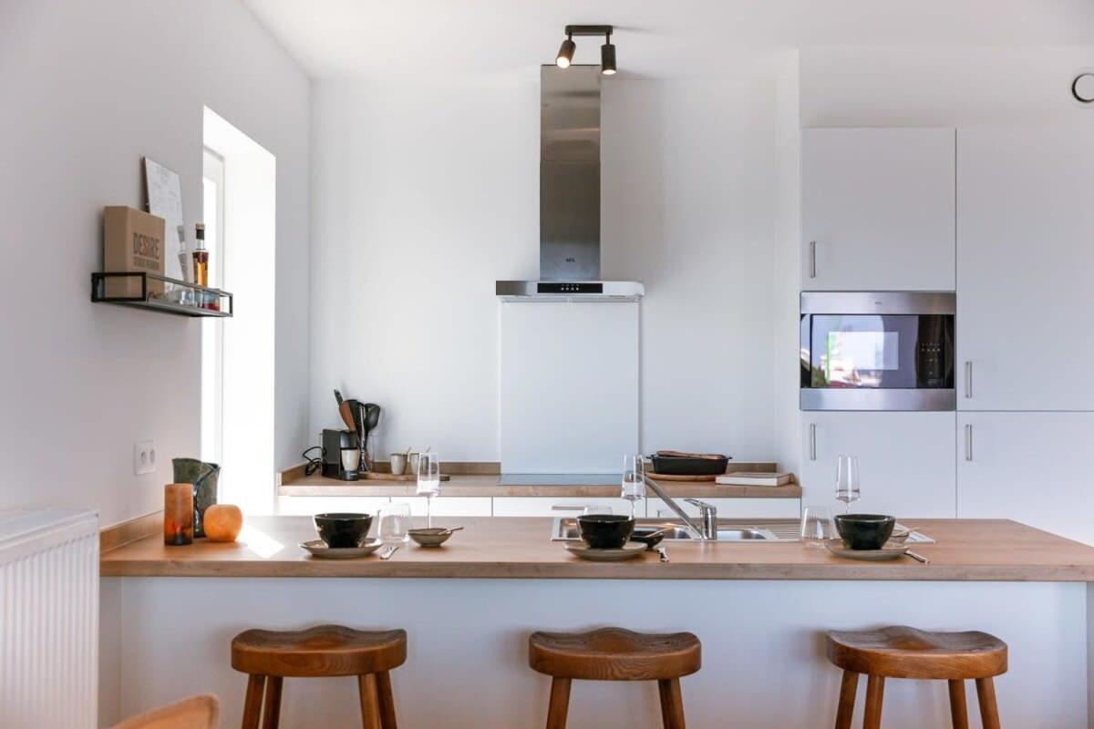 Huswell - Lovely New Apartment At The Harbor + Parking Brygge Exteriör bild